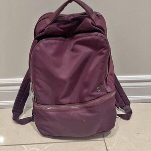 Limited Edition Lululemon athletica  Deep Purple Backpack